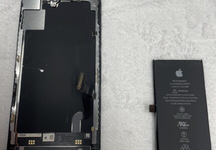 iPhone12mini　液晶　バッテリー　交換　大阪本町