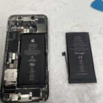 iPhone12mini　バッテリー　交換　修理　大阪本町店