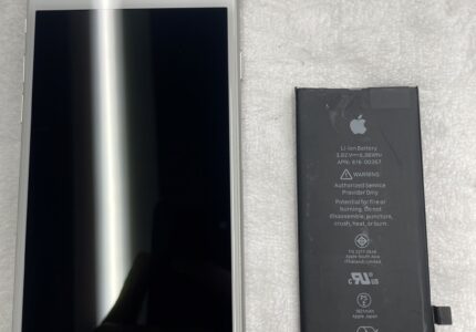 iPhone８　バッテリー　液晶　交換　修理　大阪　大阪本町