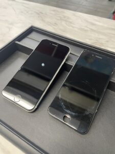 iPhoneSE　液晶　バッテリー　交換　修理　大阪　大阪本町